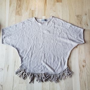 Short sleeve knit sweater